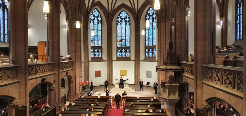 Kantatengottesdienst zum 1. Advent 2020 in der Dreikönigskirche Frankfurt am Main | (Solistische Aufführung ohne Chor wegen COVID-19)