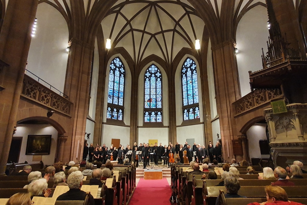 Chorkonzert des Kurt-Thomas-Kammerchores in der Deikönigskirche Frankfurt am Main