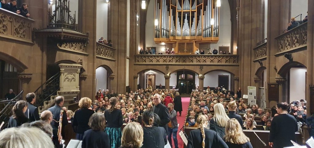 Oratorienkonzert mit dem Kurt-Thomas-Kammerchor in der Dreikönigskirche Frankfurt am Main